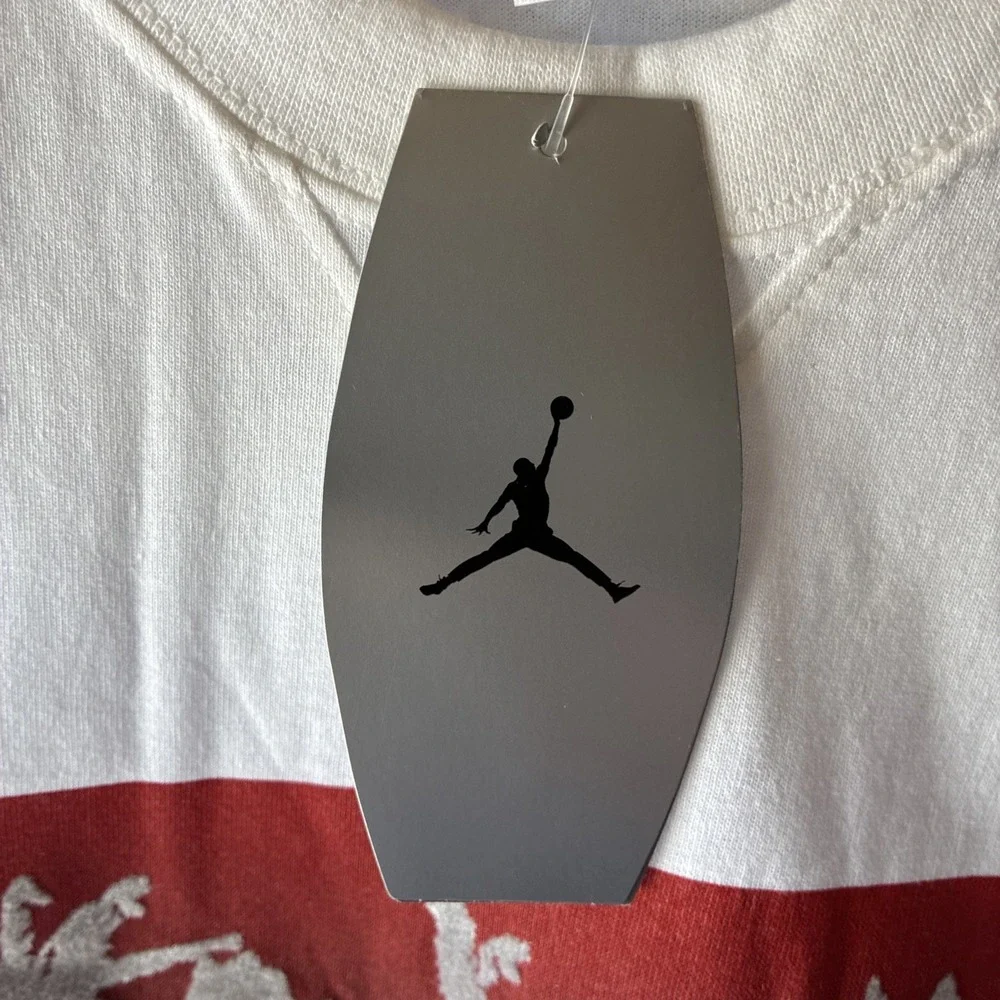 RARE! 2001 DS NWT Nike Air Jordan 17 Palm Trees T-Shirt 2XL (2\7G)